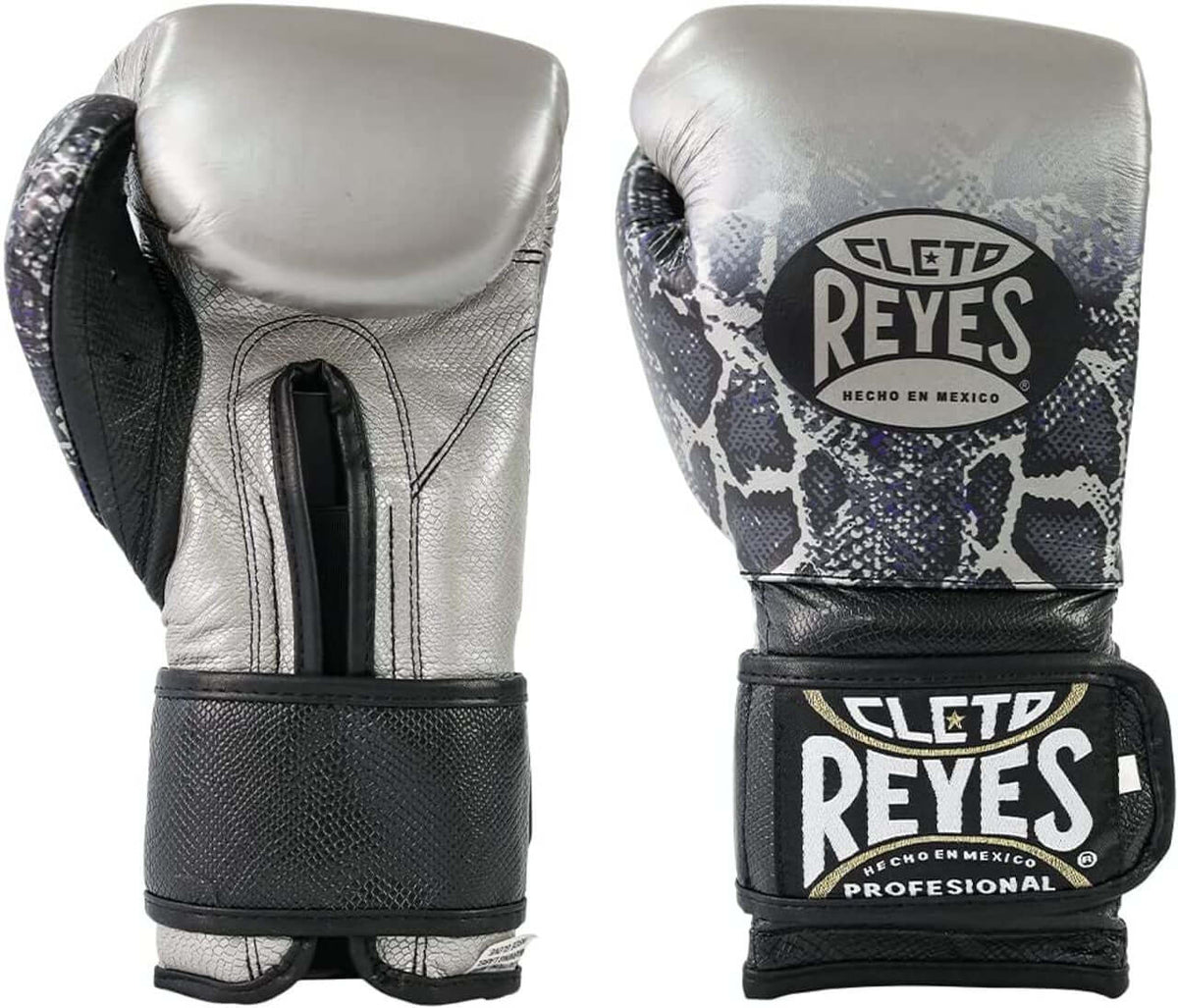 Black and silver shops boxing gloves